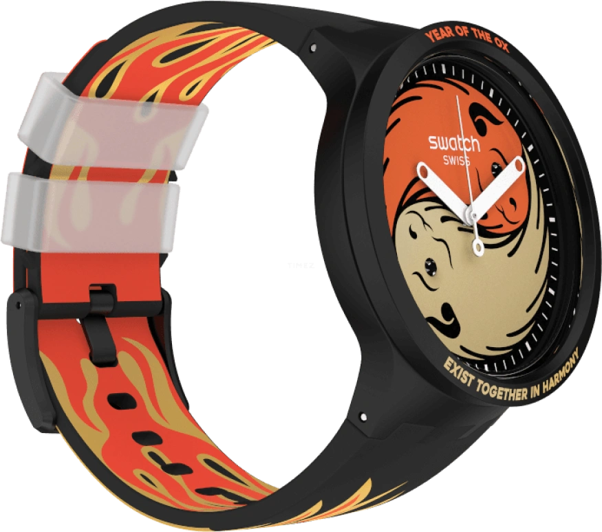 Swatch,THE BOLD 47mm,47mm,Plastic,SO27Z109