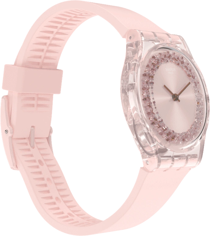 Swatch,Originals 34mm,34mm,Plastic,Pink,GP164