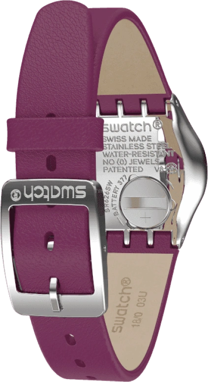 Swatch,IRONY 25mm,25mm,Red,Sapphire,Crystal Glass,YSS330