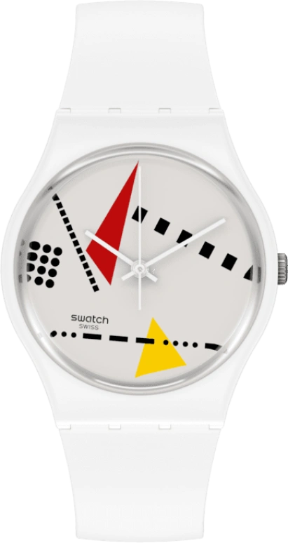 Swatch,Special Edition 34mm,34mm,Bioceramic,Ceramic,White,Quartz,Sapphire,Crystal Glass,SO31W106