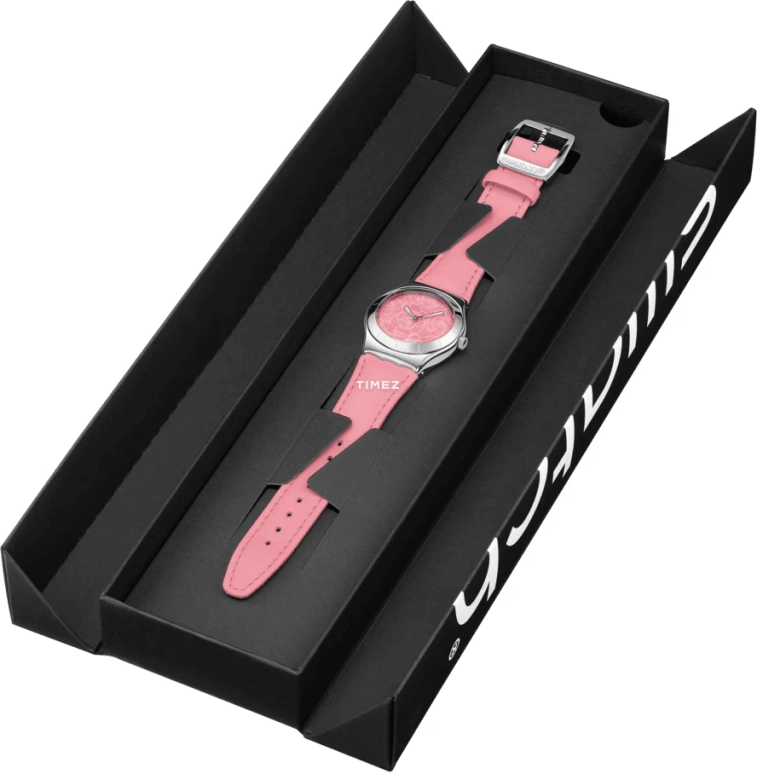 Swatch,IRONY 33mm,33mm,Stainless Steel,Pink Red,Quartz,Sapphire,Crystal Glass,Round,YLS234