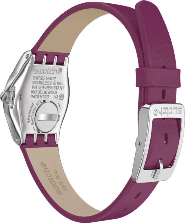 Swatch,IRONY 25mm,25mm,Red,Sapphire,Crystal Glass,YSS330
