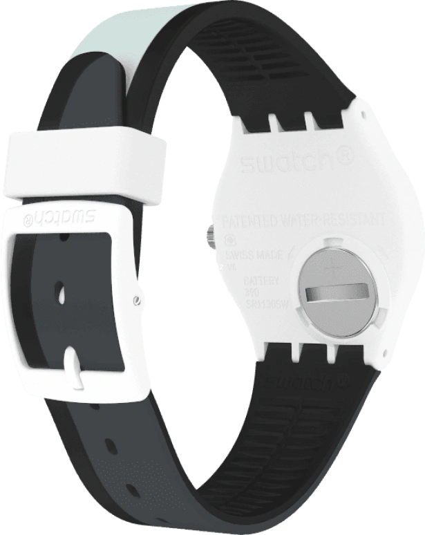 Swatch,Originals 34mm,34mm,Plastic,White,GW711