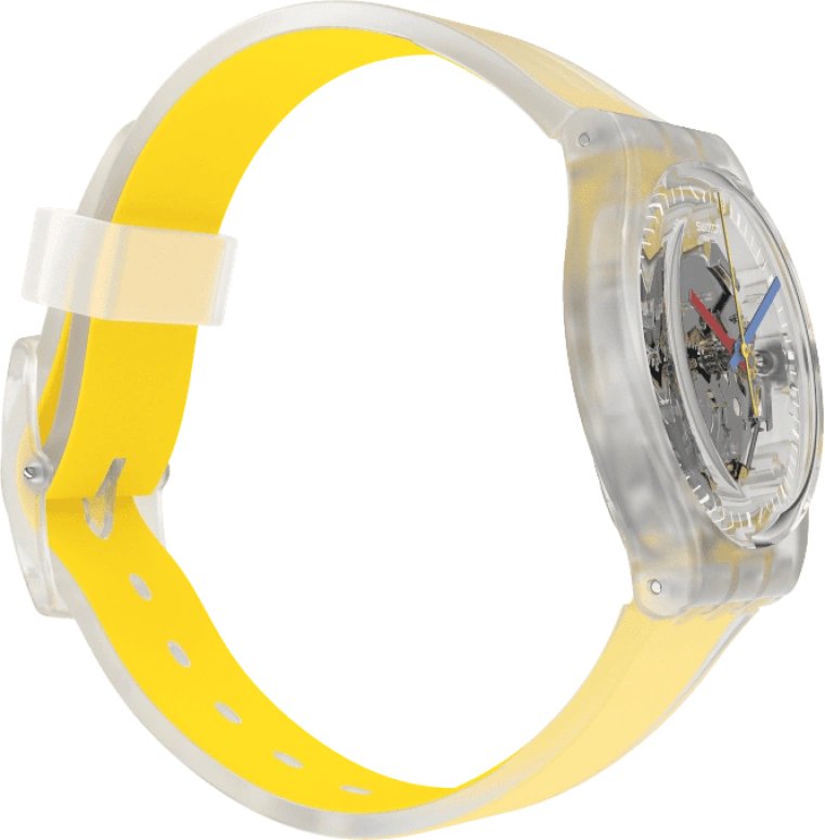 Swatch,CLEAR 34mm,34mm,Open,GE291