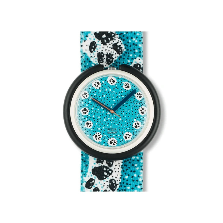 Swatch,Other 40mm,40mm,Plastic,Green,Automatic,Sapphire,Crystal Glass,Round,PWBW103