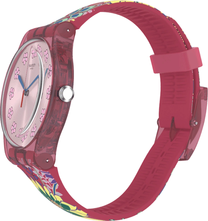 Swatch,Originals 41mm,41mm,Plastic,Pink,SUOP112