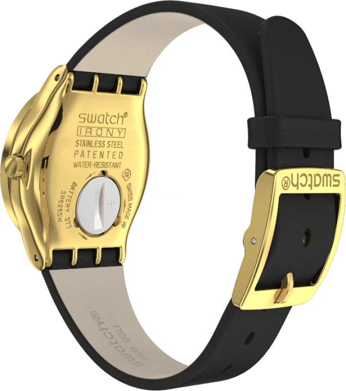 Swatch,IRONY 33x0.38mm,33x0.38mm,Black,YLG141