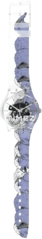 Swatch,Other 41mm,41mm,Plastic,Transparent,Quartz,Sapphire,Crystal Glass,Round,SUOK144,SUOK144-021