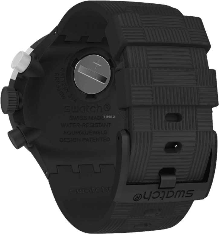 Swatch,THE BOLD 47mm,47mm,Plastic,Sapphire,Crystal Glass,SB02B404