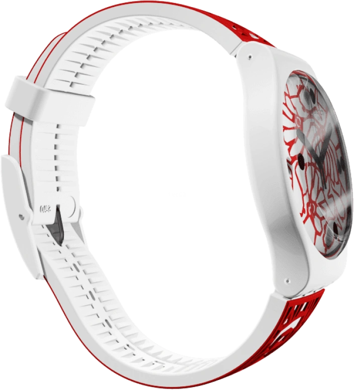 Swatch,Originals 41mm,41mm,Plastic,White,Closed,SUOZ259C