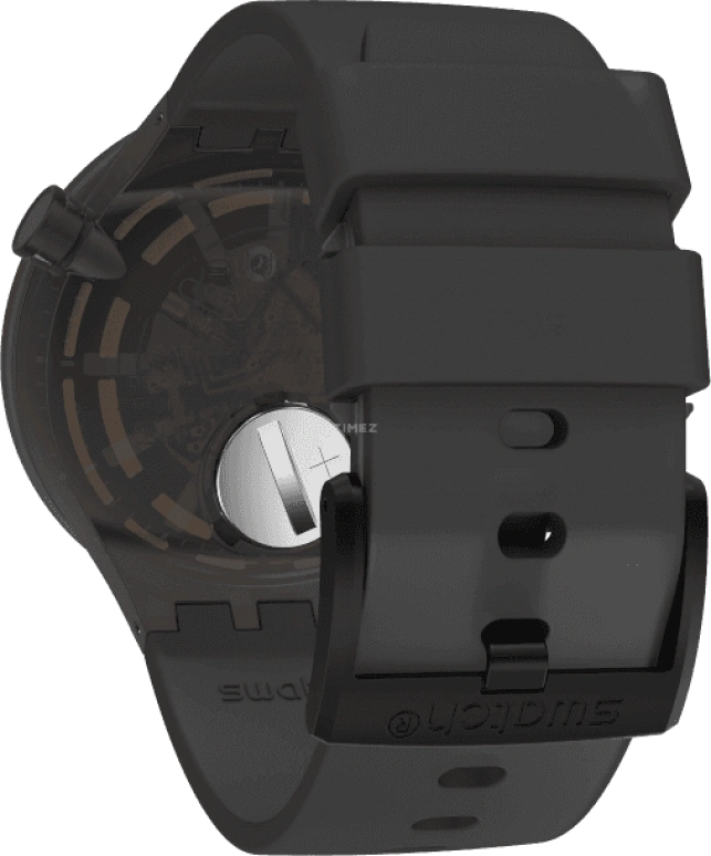 Swatch,THE BOLD 47mm,47mm,Plastic,Coffee,Brown,SO27B115