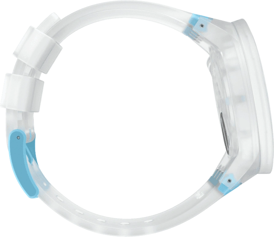 Swatch,THE BOLD 47mm,47mm,Plastic,White,SO27E105
