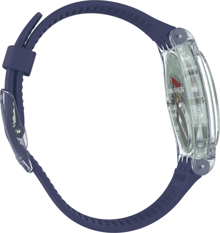 Swatch,Originals 41mm,41mm,Plastic,Purple,SUOK712