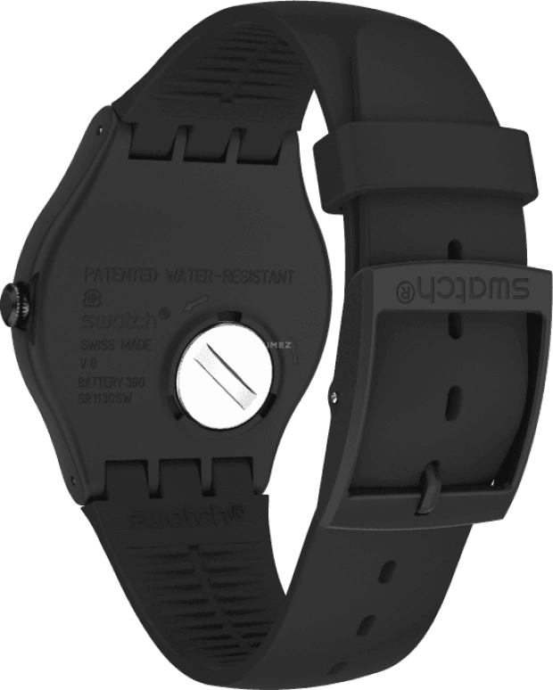 Swatch,Originals 41x47.40mm,41x47.40mm,Plastic,Black,SUOB731