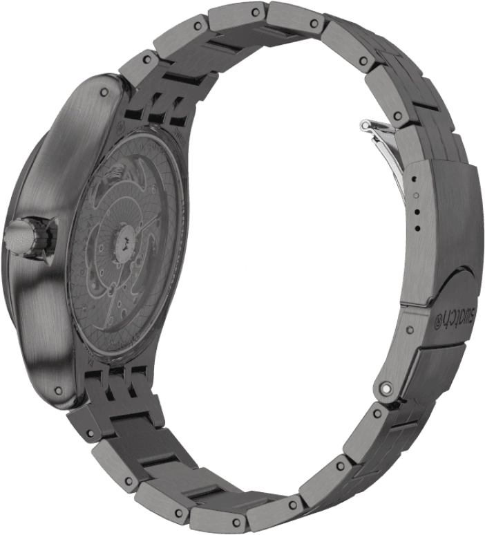 Swatch,IRONY 42mm,42mm,Stainless Steel,Open,YIM400G