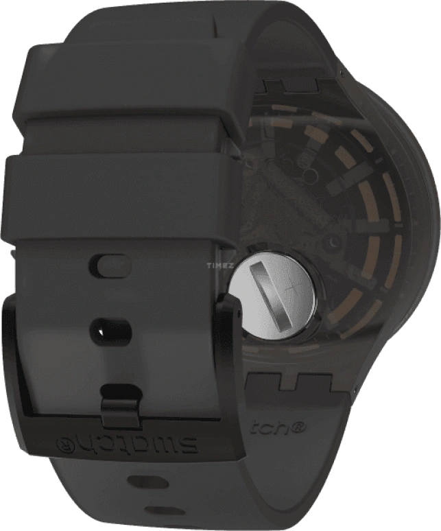 Swatch,THE BOLD 47mm,47mm,Plastic,Coffee,Brown,SO27B115