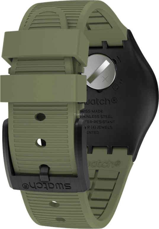 Swatch,IRONY 43x49mm,43x49mm,Green,YVB411