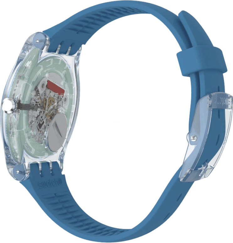 Swatch,Originals 41mm,41mm,Plastic,Blue,SUOK711