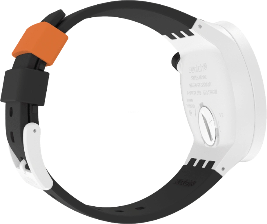 Swatch,THE BOLD 47mm,47mm,Bioceramic,Ceramic,Orange,SB03M104