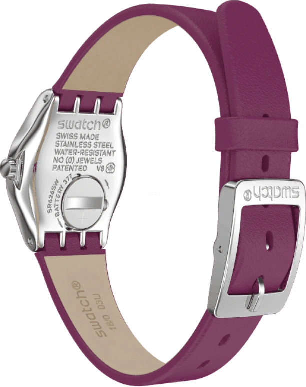 Swatch,IRONY 25mm,25mm,Red,Sapphire,Crystal Glass,YSS330