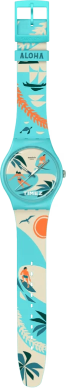 Swatch,Originals 41mm,41mm,Bio-sourced,Multi-Color,Quartz,Bio-sourced,Glass,Round,SO29Z705