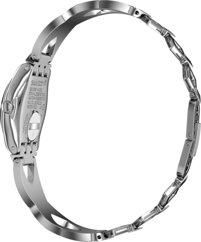 Swatch,IRONY 25mm,25mm,Stainless Steel,Silver White,YSS332G