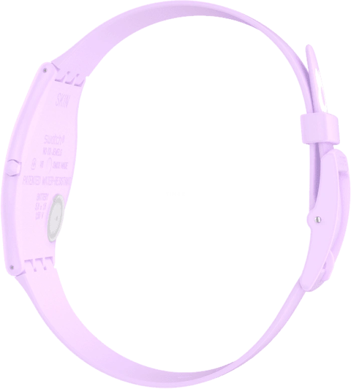 Swatch,SKIN 34mm,34mm,Ceramic,Multi-Color,Quartz,Round,Pink,SS09V101