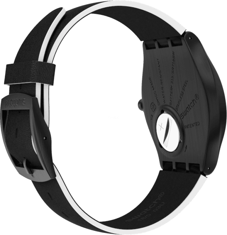 Swatch,SKIN ,Black,SS07B101