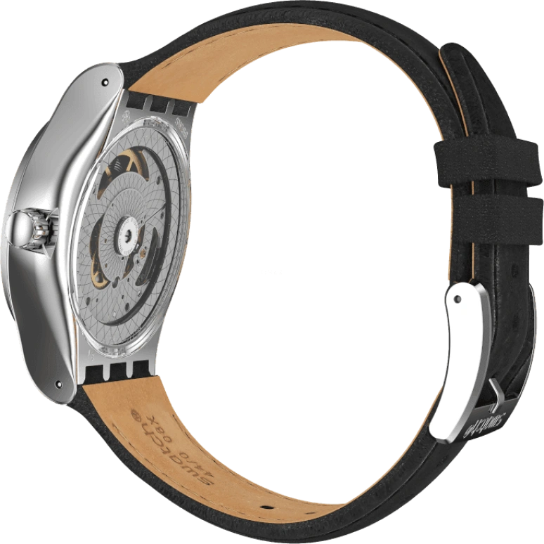 Swatch,IRONY 42mm,42mm,Black,Open,SY23S400