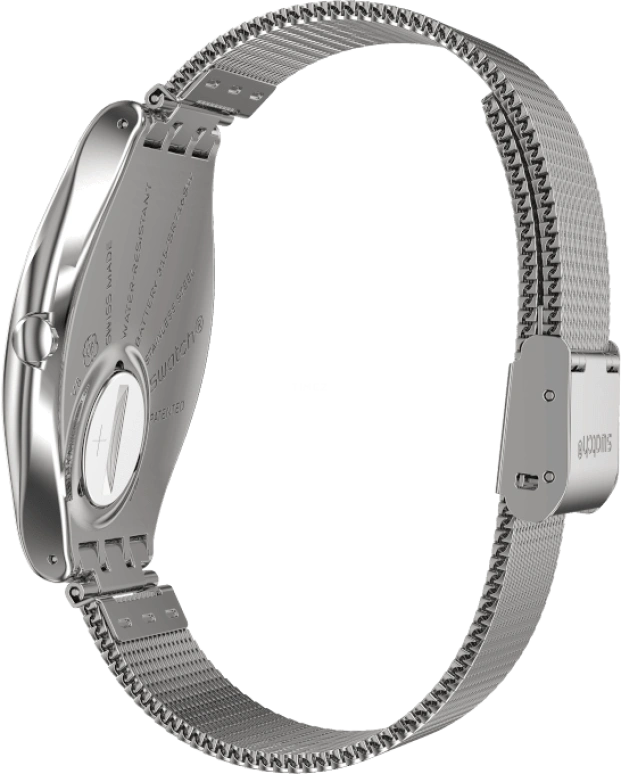 Swatch,SKIN 38mm,38mm,Sapphire,Crystal Glass,SYXS133M