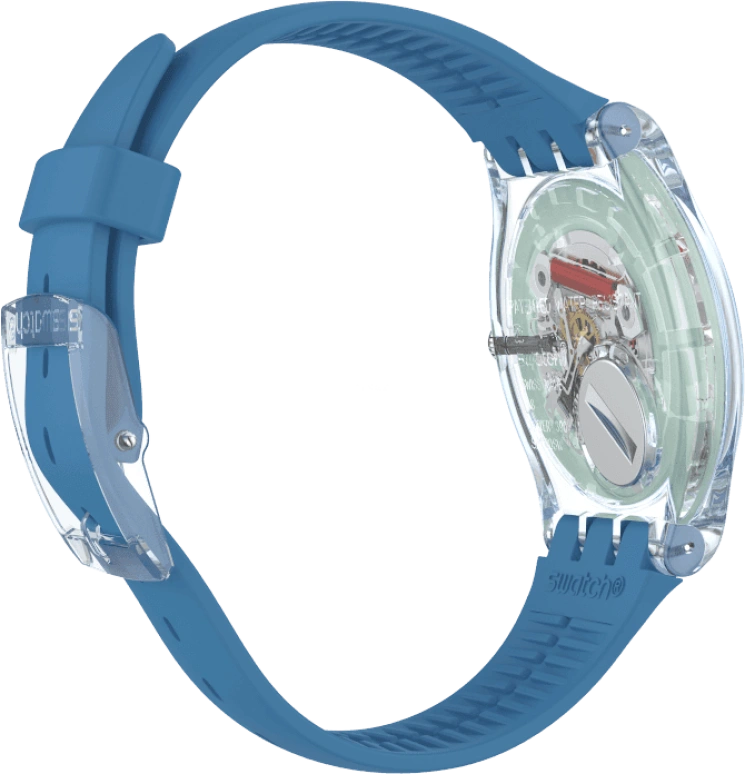 Swatch,Originals 41mm,41mm,Plastic,Blue,SUOK711