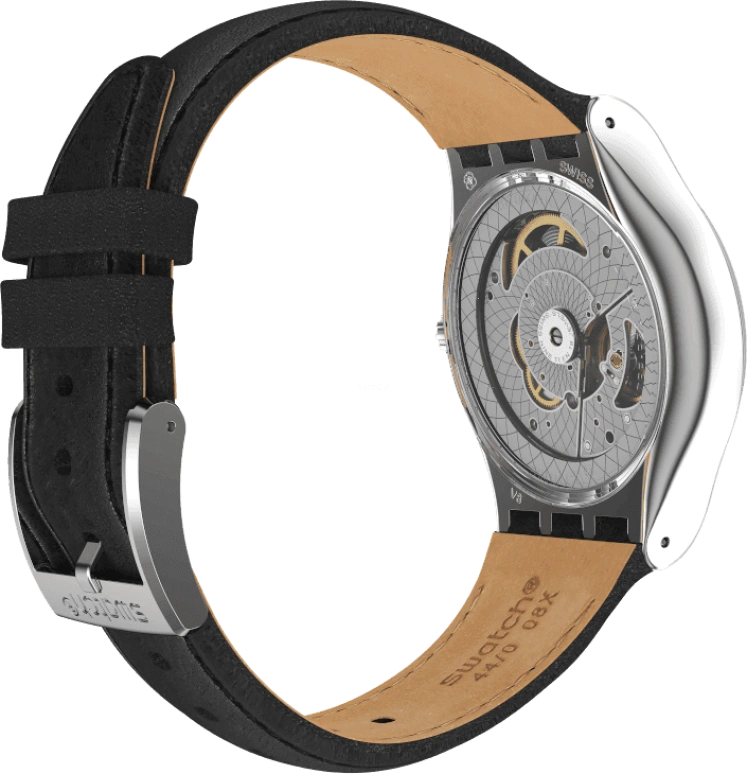 Swatch,IRONY 42mm,42mm,Black,Open,SY23S400