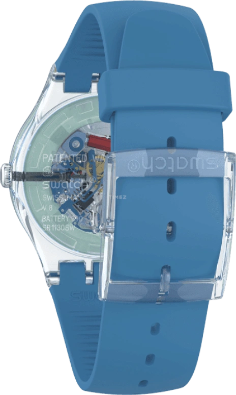 Swatch,Originals 41mm,41mm,Plastic,Blue,SUOK711