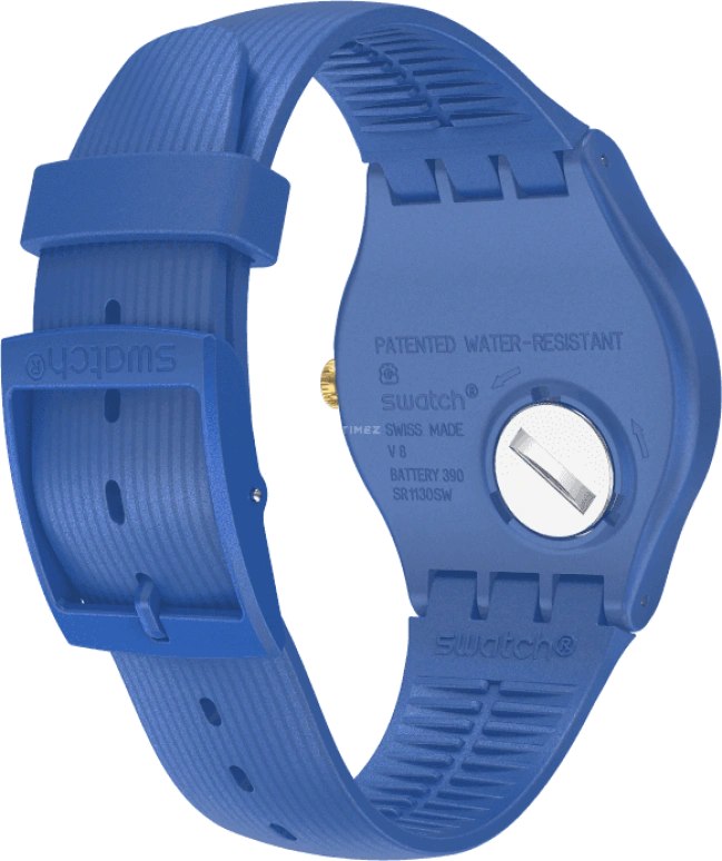 Swatch,Originals 41mm,41mm,Plastic,Blue,SUON143