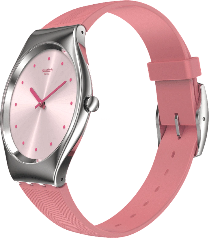 Swatch,SKIN 38mm,38mm,Pink,SYXS135