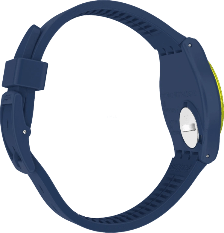 Swatch,Originals 34mm,34mm,Plastic,Yellow,GN266