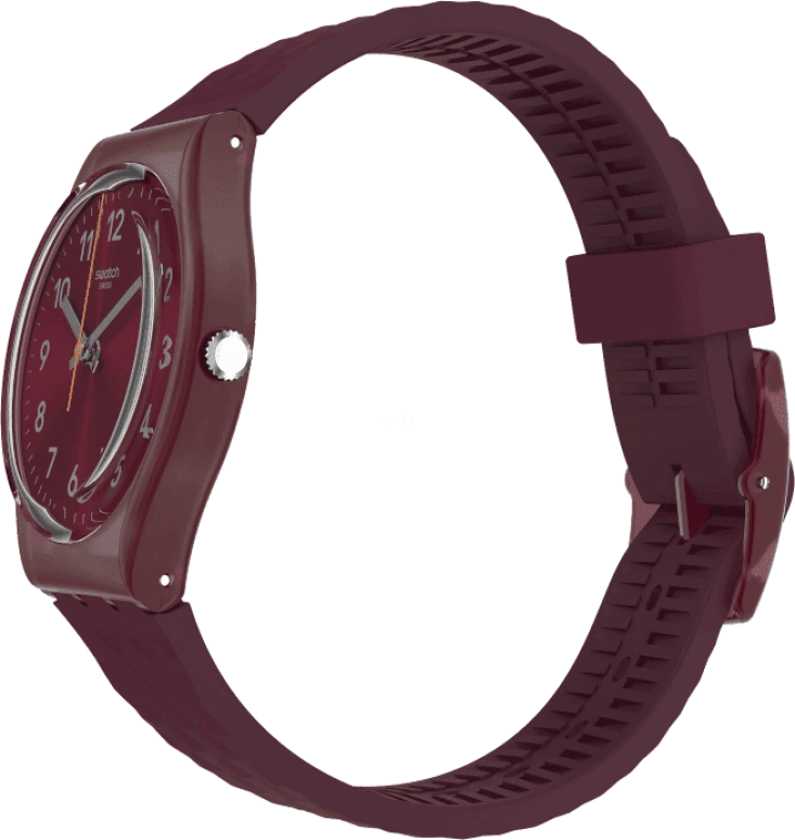 Swatch,Originals 34x39.20mm,34x39.20mm,Plastic,Red,GR184