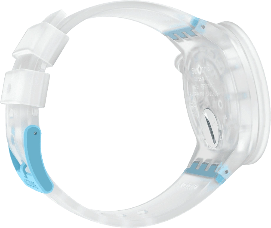Swatch,THE BOLD 47mm,47mm,Plastic,White,SO27E105