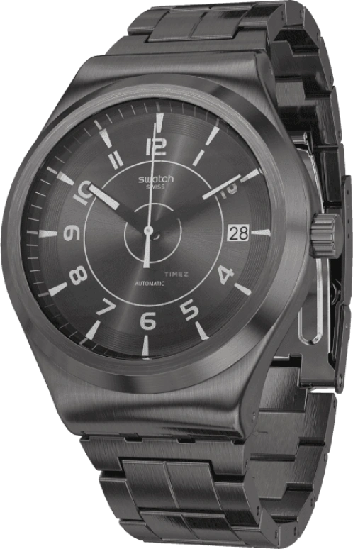 Swatch,IRONY 42mm,42mm,Stainless Steel,Open,YIM400G