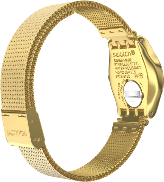 Swatch,IRONY 25x28.70mm,25x28.70mm,Gold,YSG167M