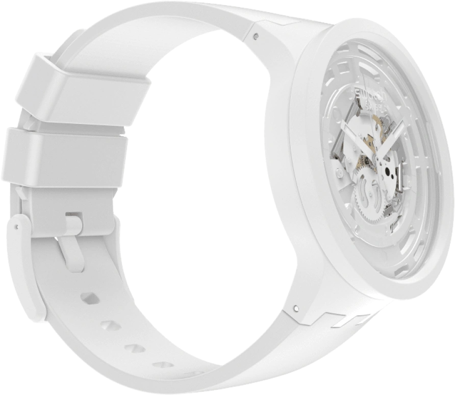 Swatch,THE BOLD 47mm,47mm,Ceramic,SB03W100