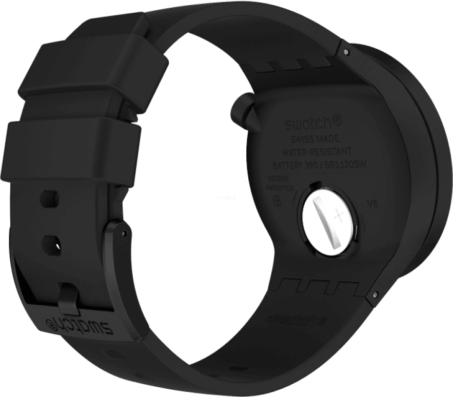 Swatch,THE BOLD 47mm,47mm,Plastic,Black,SO27Z107