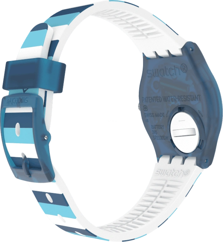 Swatch,Originals 34mm,34mm,White,Open,GN728