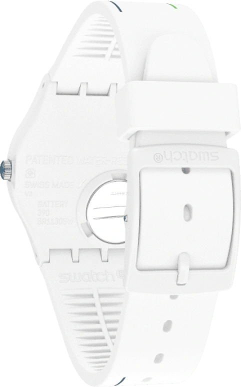 Swatch,Originals 34mm,34mm,Plastic,White,Closed,GW712