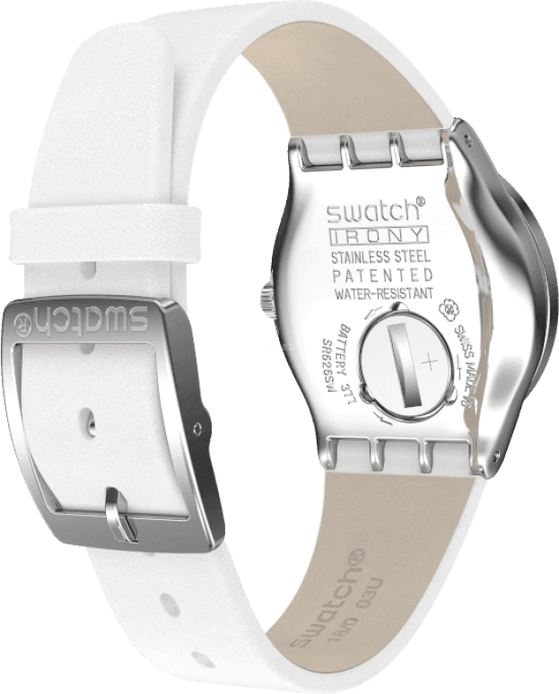 Swatch,IRONY 33mm,33mm,White,YLS217