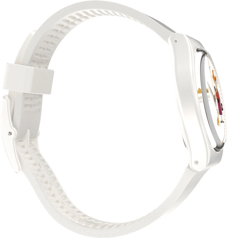 Swatch,Other 34mm,34mm,Plastic,White,Sapphire,Crystal Glass,GZ711