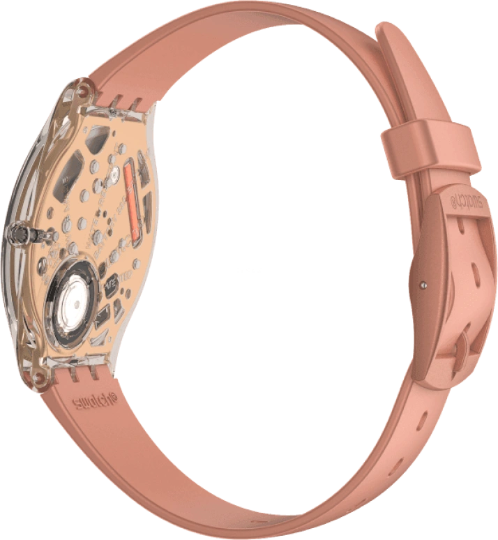 Swatch,SKIN 36.80mm,36.80mm,Plastic,Pink,SVOK108