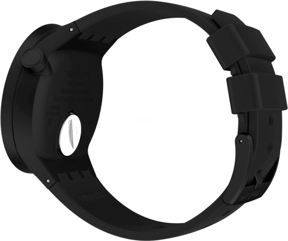 Swatch,THE BOLD 47mm,47mm,Plastic,Black,SO27Z107