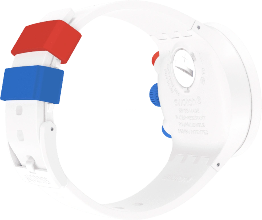 Swatch,THE BOLD 47mm,47mm,Bioceramic,Ceramic,White,Sapphire,Crystal Glass,SB04Z400