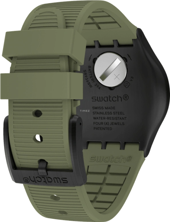 Swatch,IRONY 43x49mm,43x49mm,Green,YVB411